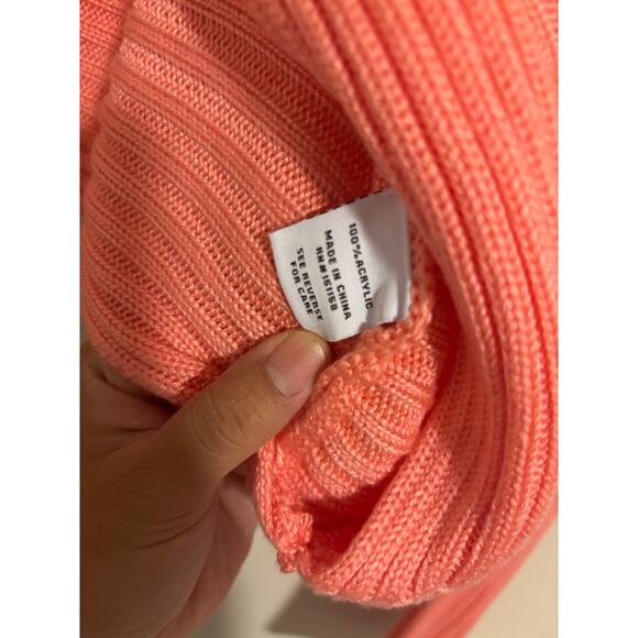 Anthropologie 525 Twist shrug front long sleeve ribbed knit crop sweater sz XS/S - Picture 8 of 12